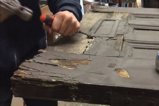 Rocklin-wooden-door-repair