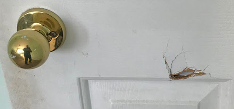 interior door hole repair Rocklin